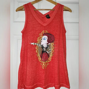 Disney Alice Through‎ the Looking Glass Limited Edition Red Queen Tank Size Med